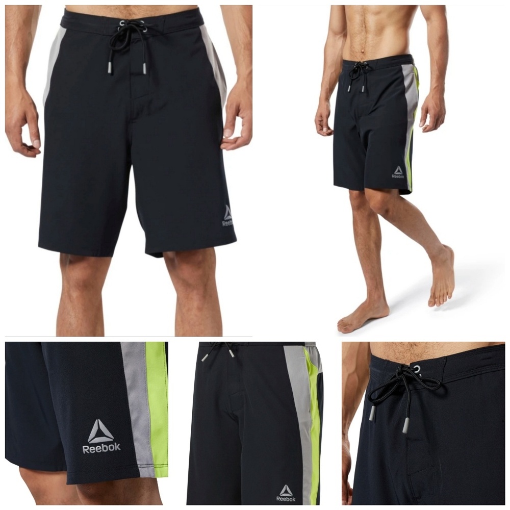Reebok Mens Splice eBoard Board Shorts
